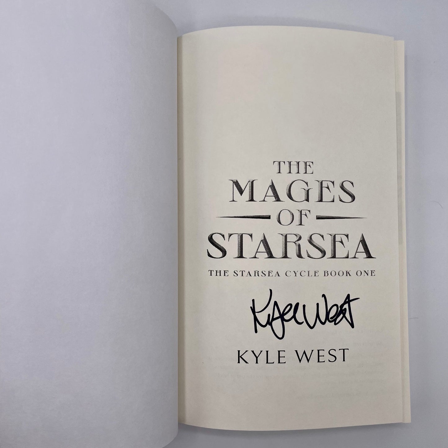 The Mages of Starsea (Signed Paperback)