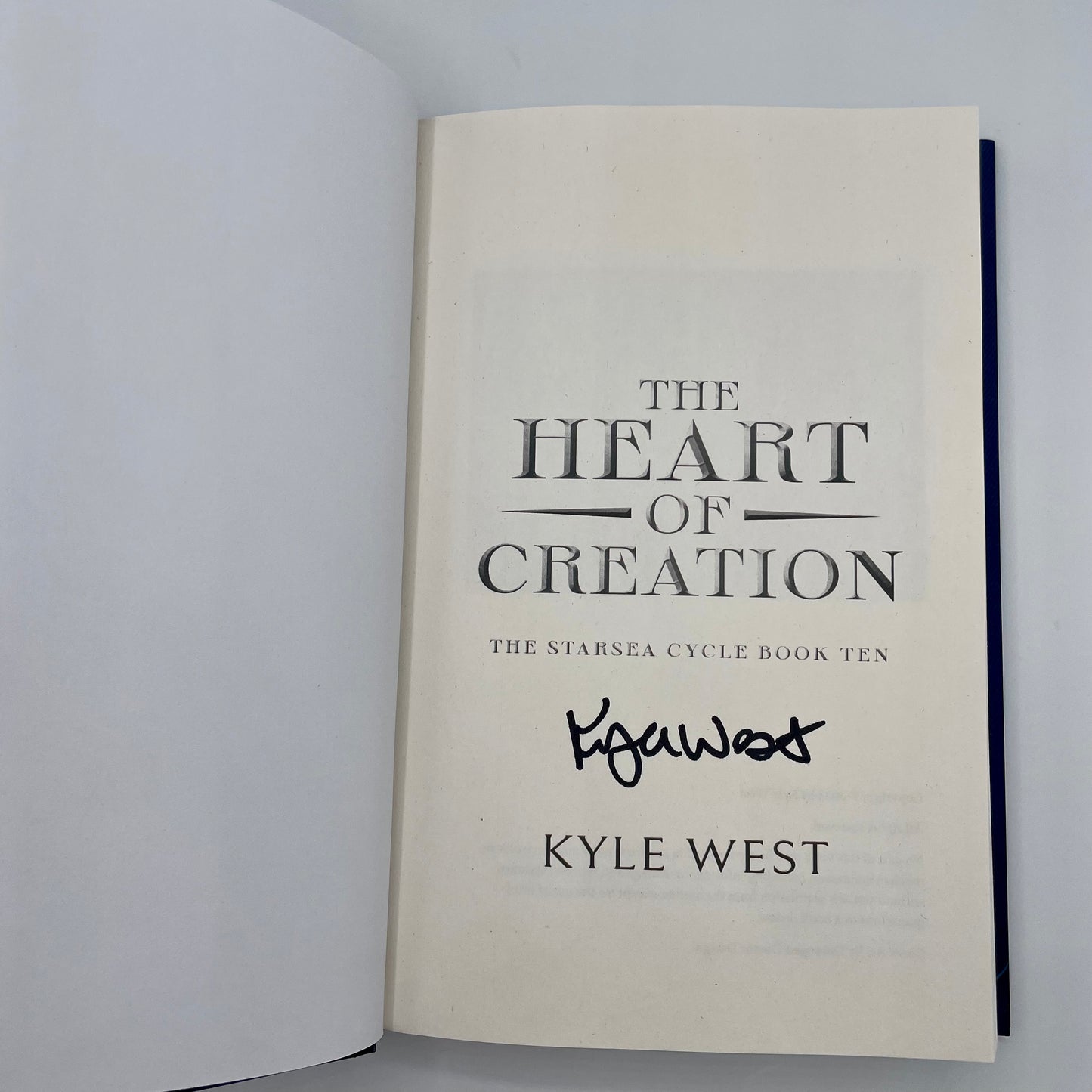 The Heart of Creation (Signed Hardback)