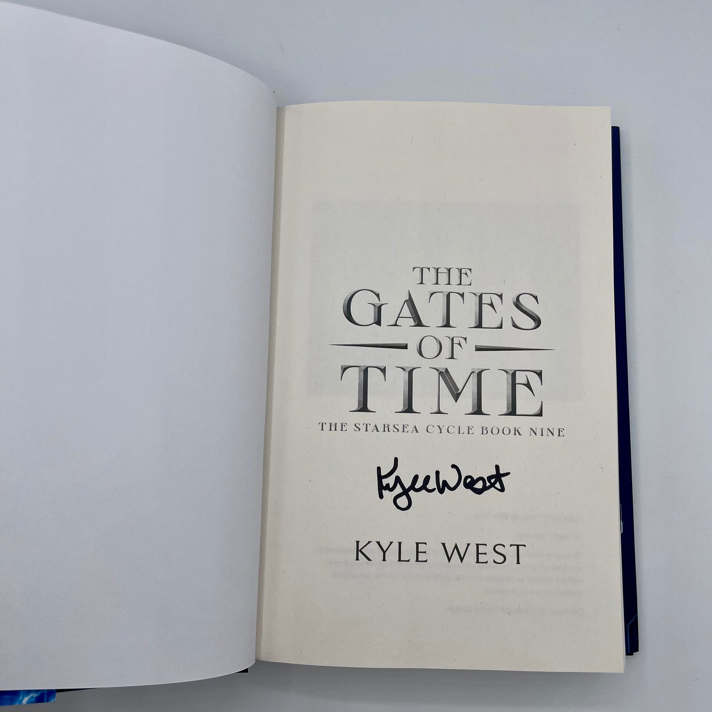 The Gates of Time (Signed Hardback)