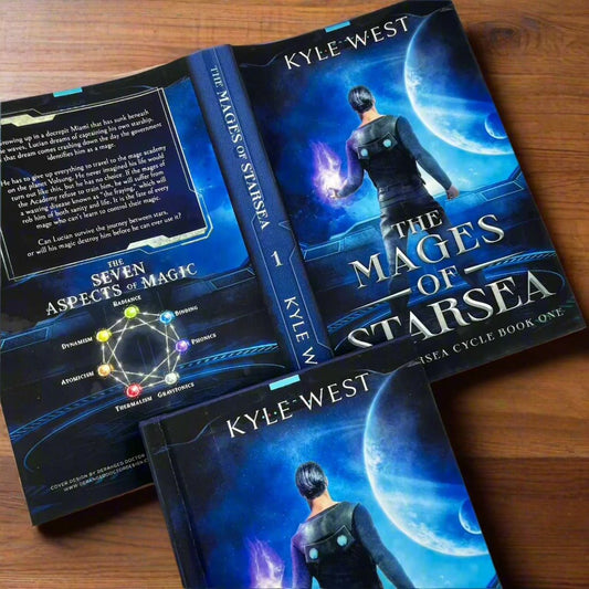 The Mages of Starsea (Hardback) - Kyle West Books