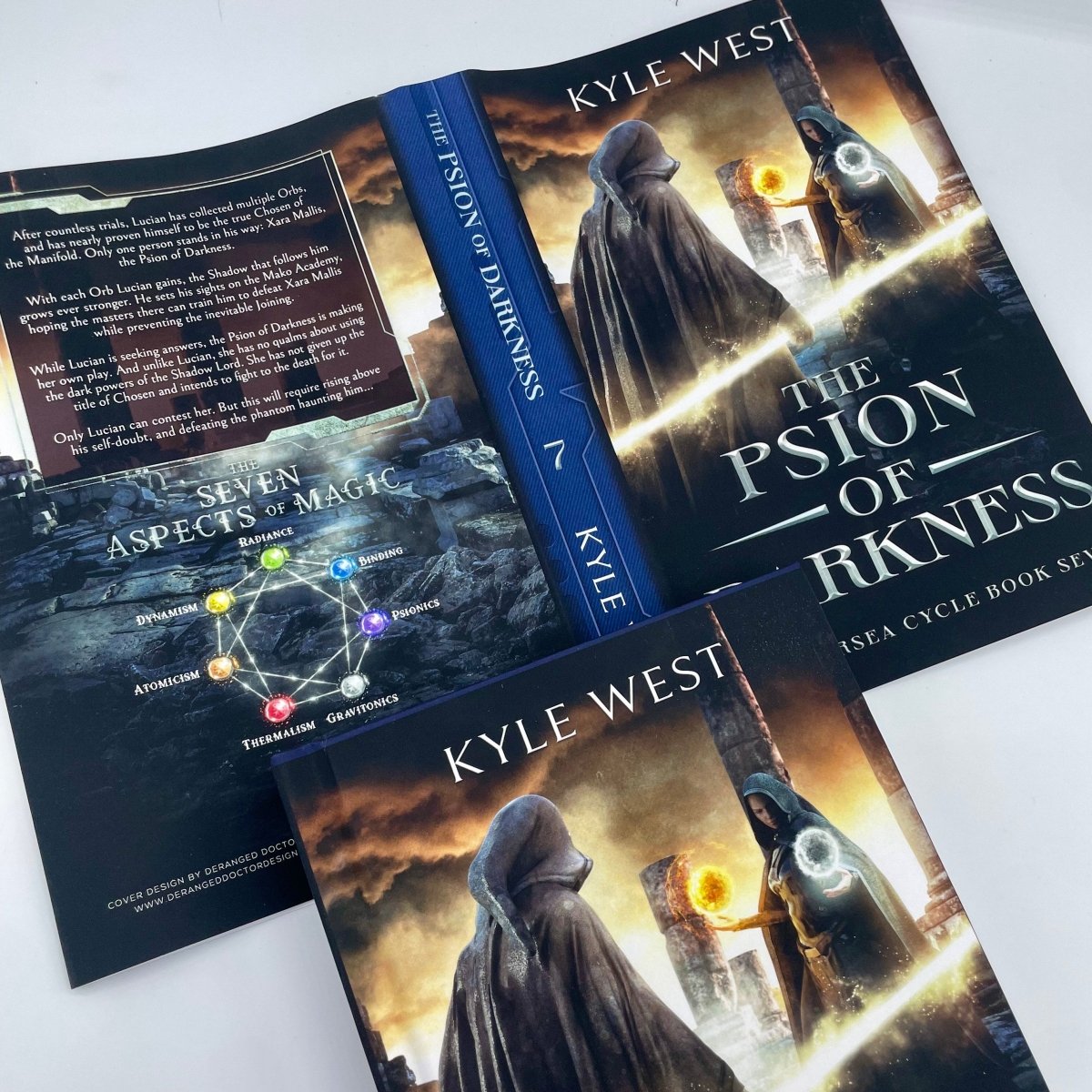 The Psion of Darkness (Signed Hardback) - Kyle West Books