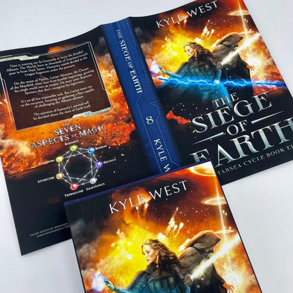 The Siege of Earth (Signed Hardback) - Kyle West Books