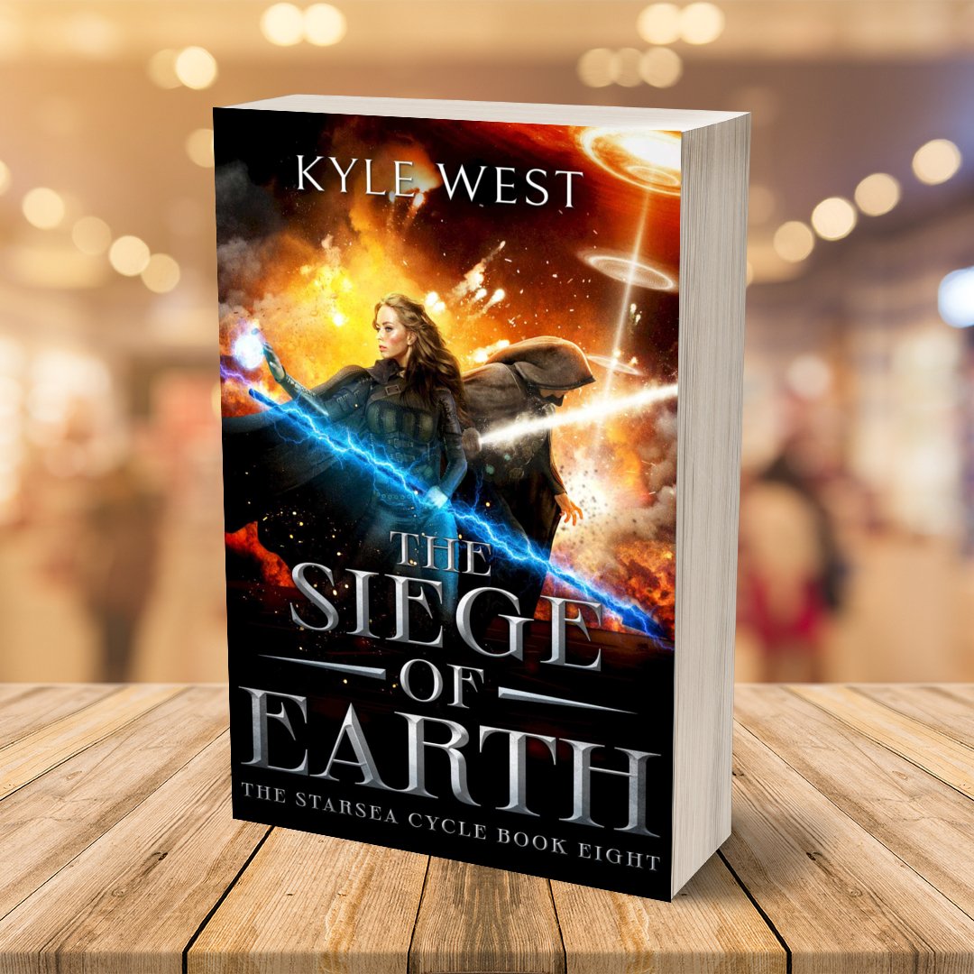 The Siege of Earth (Signed Paperback) - Kyle West Books