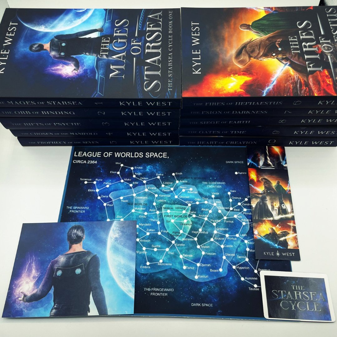 The Ultimate Starsea Signed Bundle (Paperbacks) - Kyle West Books