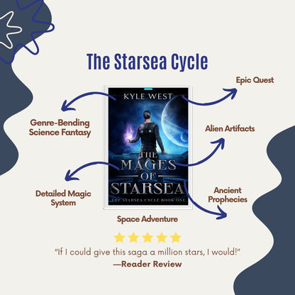 Starsea Book 1: The Mages of Starsea [E-book] - Kyle West Books