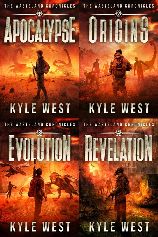 Wasteland Starter Pack: Books 1-4 [Kindle and EPUB] - Kyle West Books